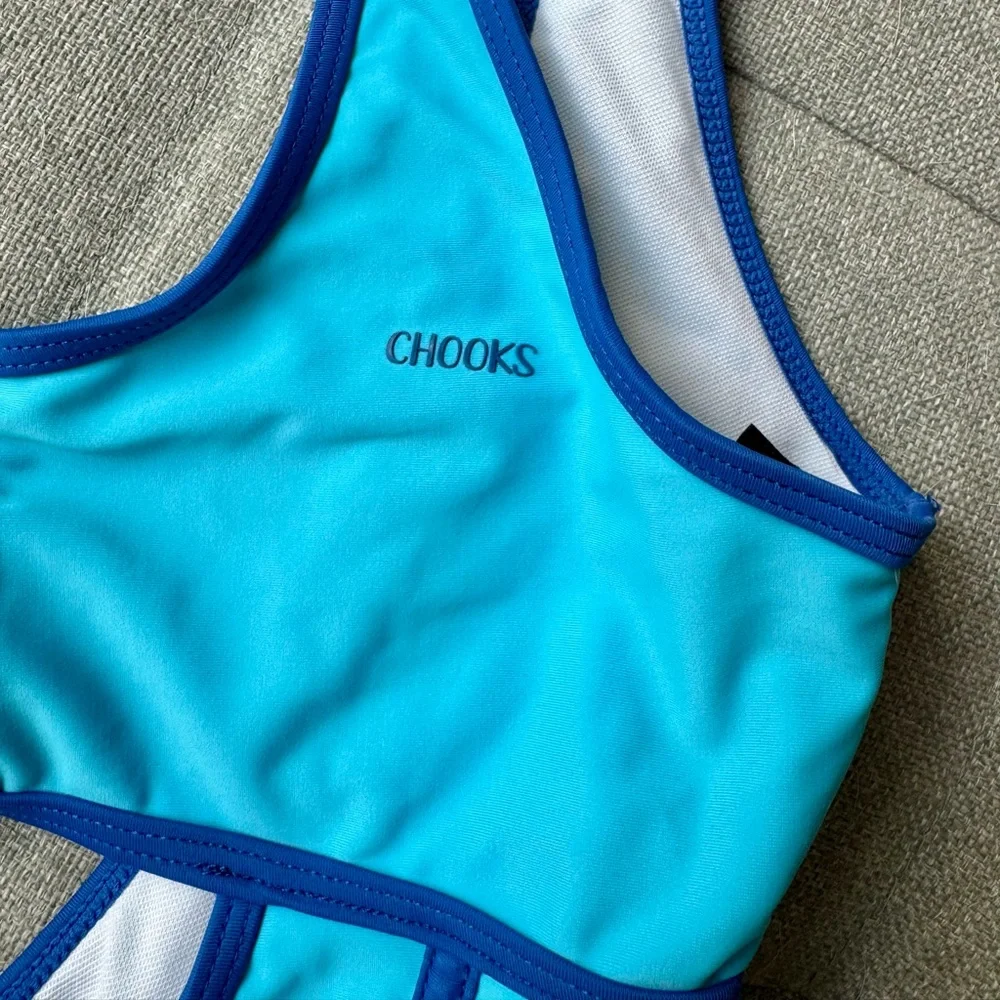 CHOOKS Boutine LA Sky Blue Contour One Piece - Picture 6 of 9